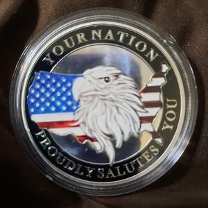 Patriotic Eagle Commemorative Coin
